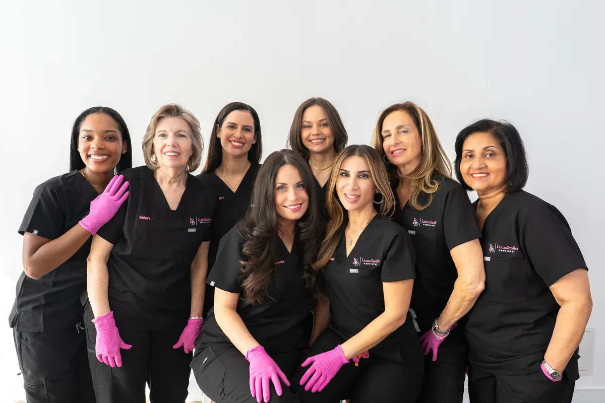 Liana Smiles smiling professional dental clinic team