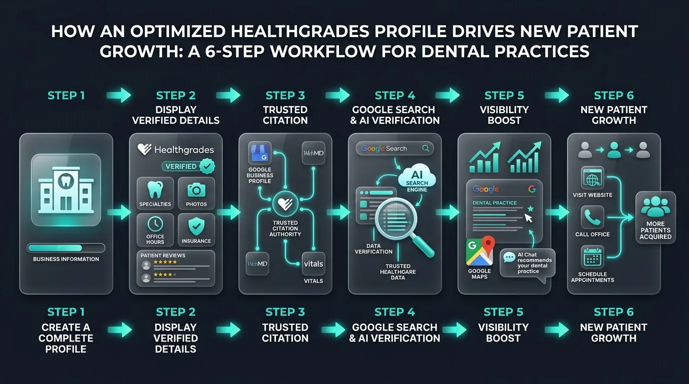 How an Optimized Healthgrades Profile Drives New Patient Growth for Dental Practices