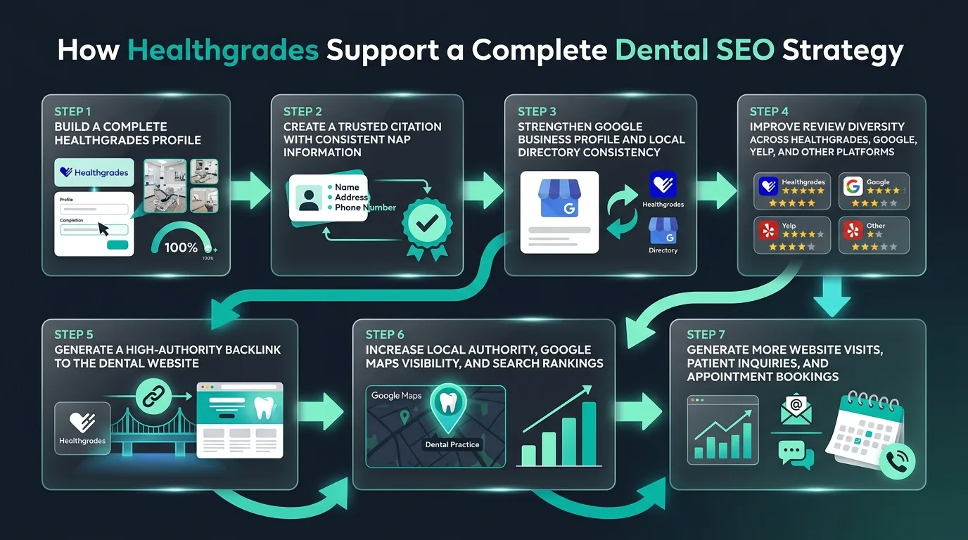 How Healthgrades Supports a Complete Dental SEO Strategy