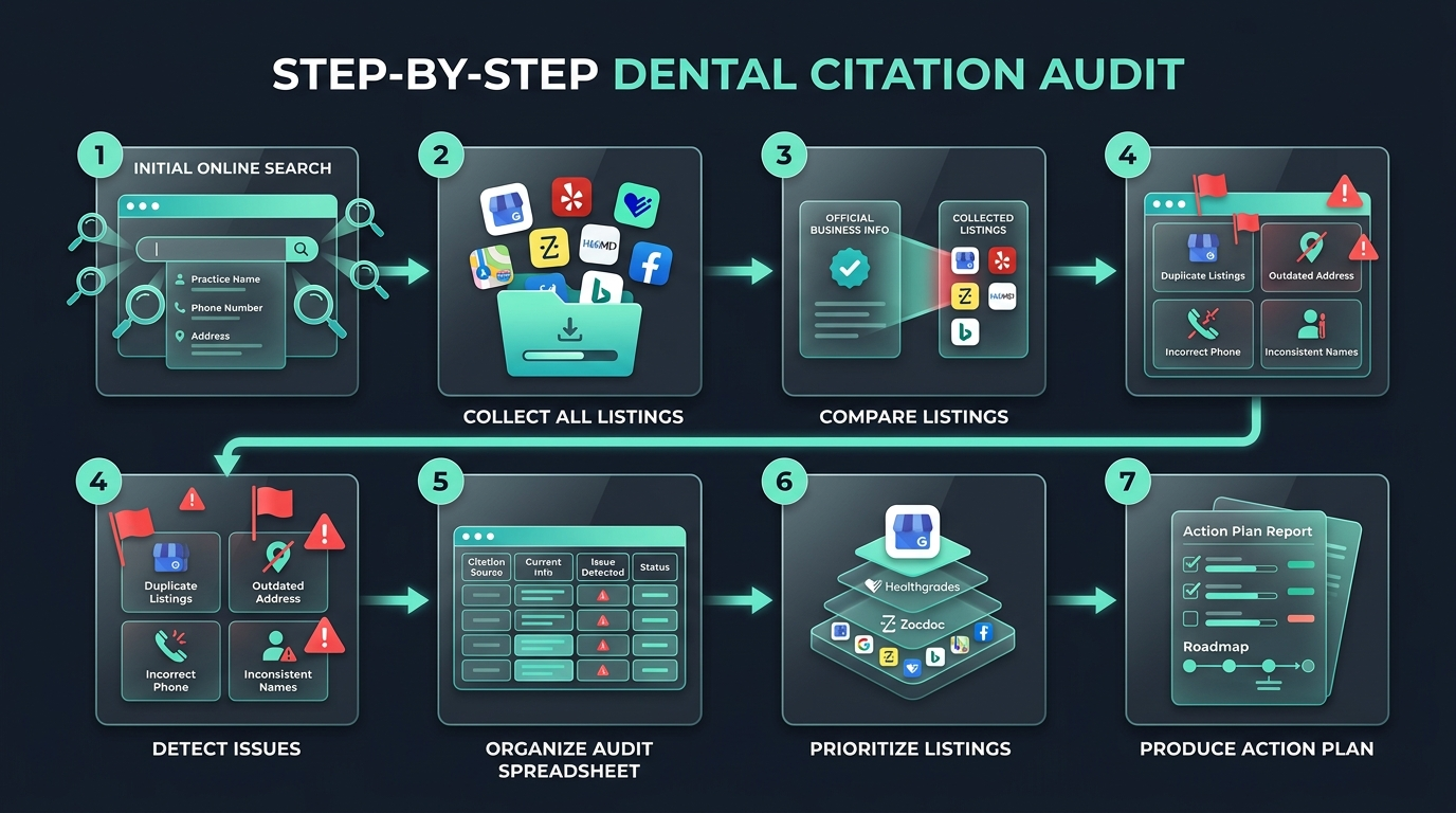 Step-by-Step Citation Audit