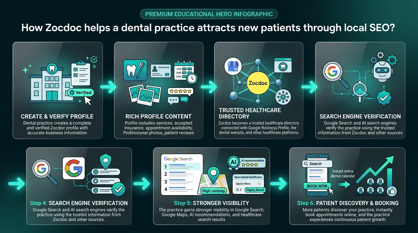 How Zocdoc Helps a Dental Practice Attract New Patients Through Local SEO