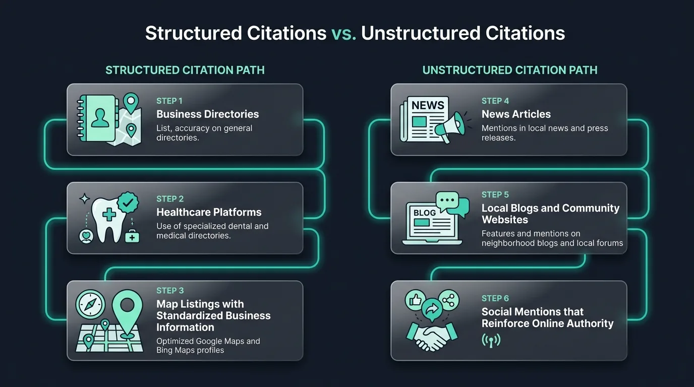Structured vs Unstructured Citations