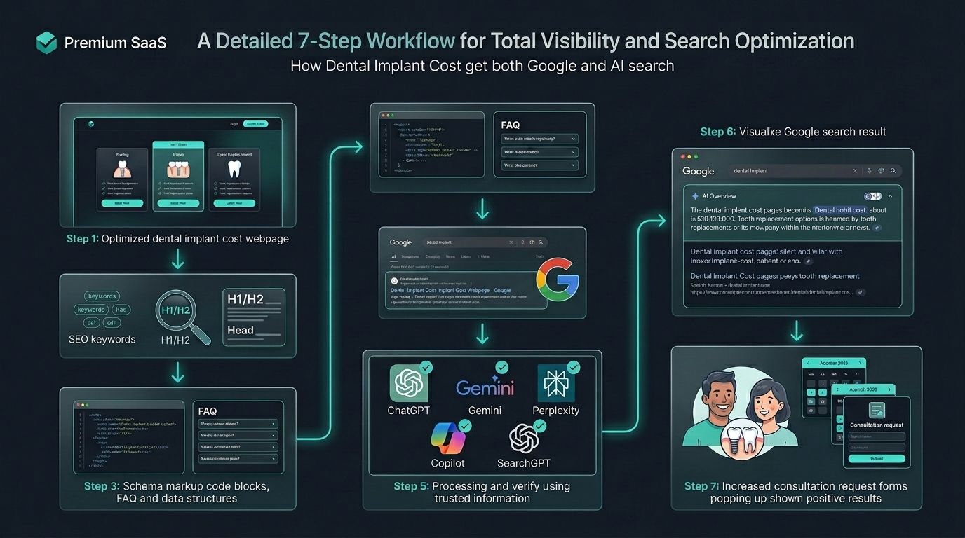Traditional dental SEO vs GEO AEO schema coordination