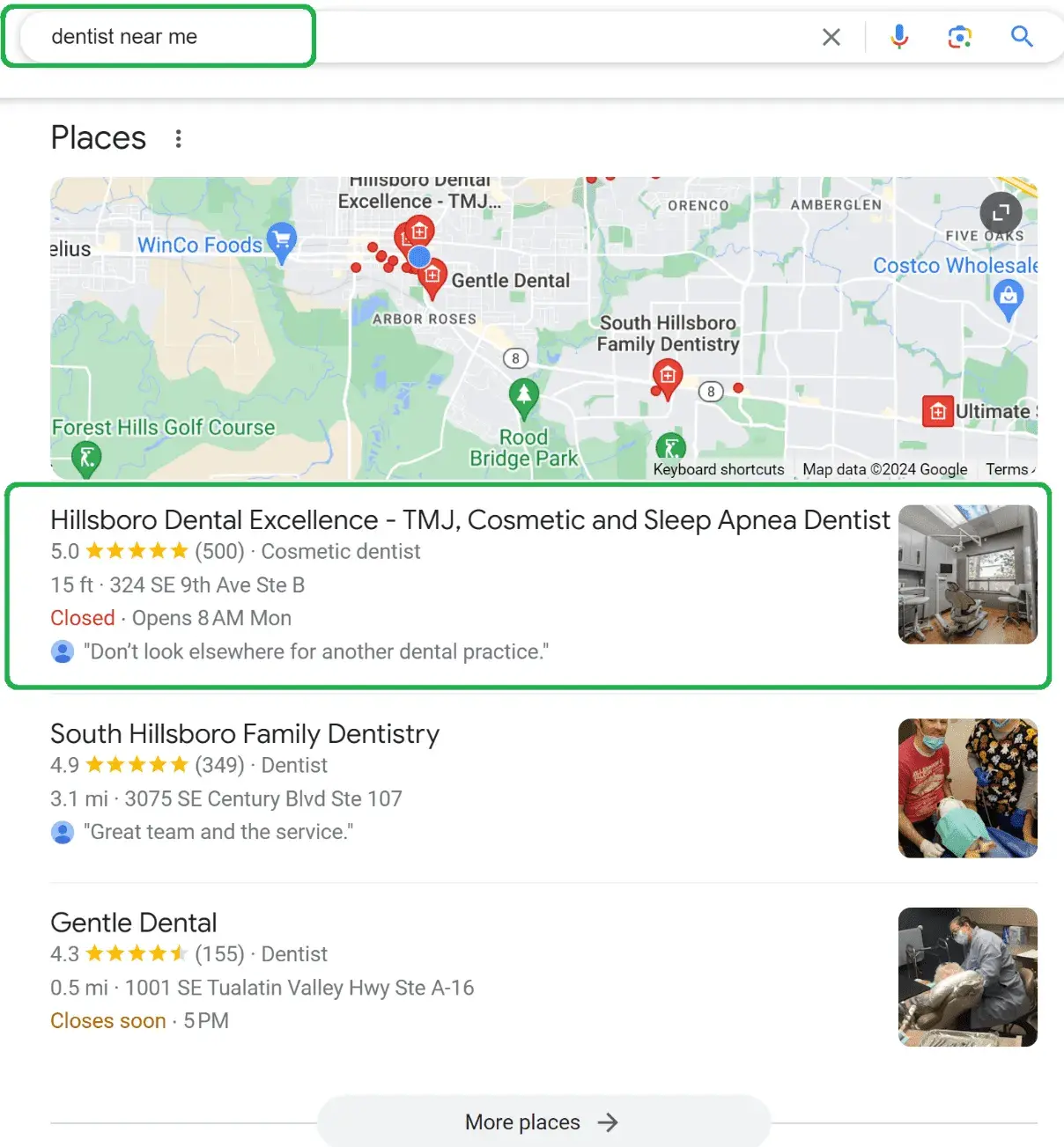 Local SEO for Dentists How to Win in Your City map framework