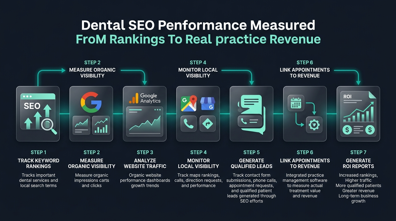 Measuring dental SEO success metrics