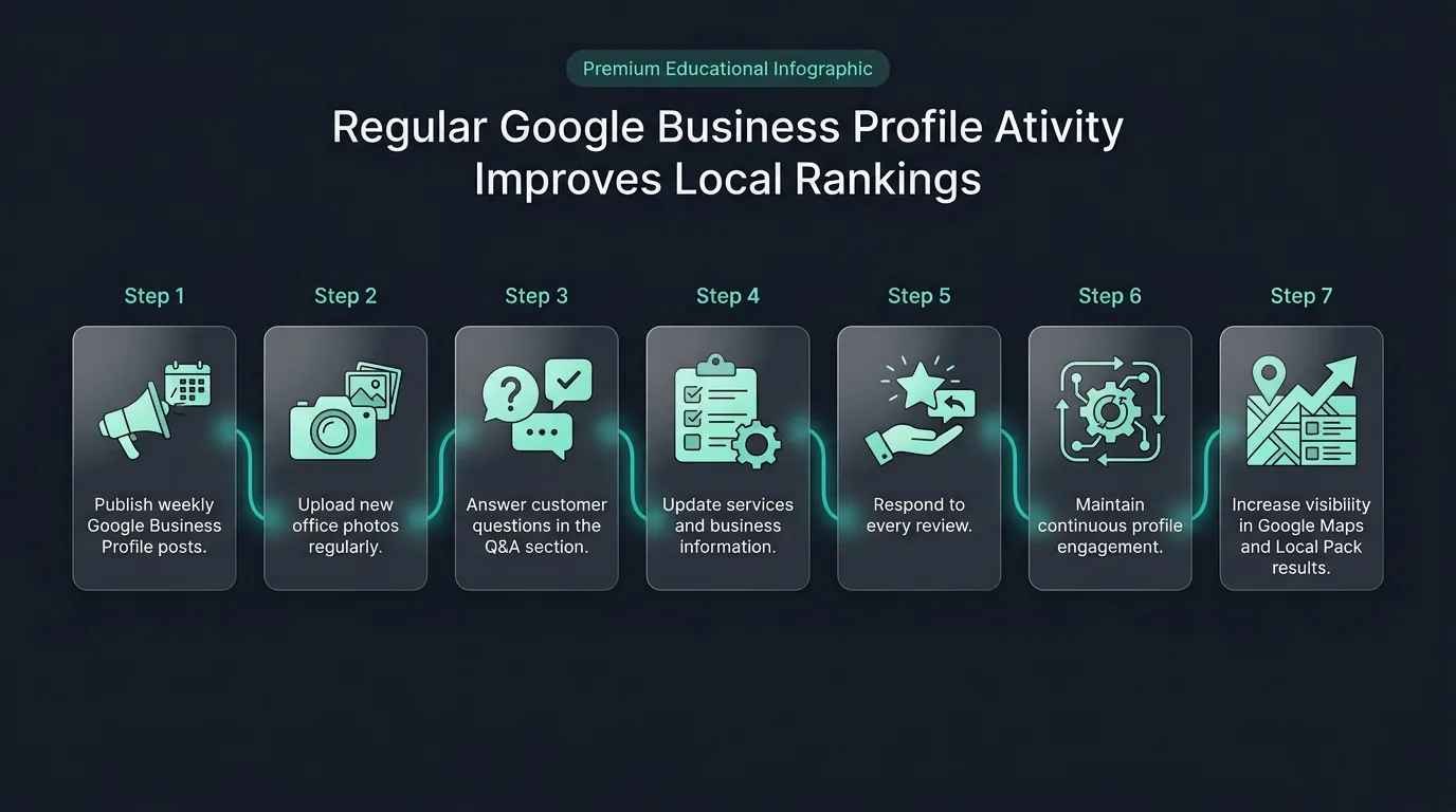 Keep Google Business Profile Active