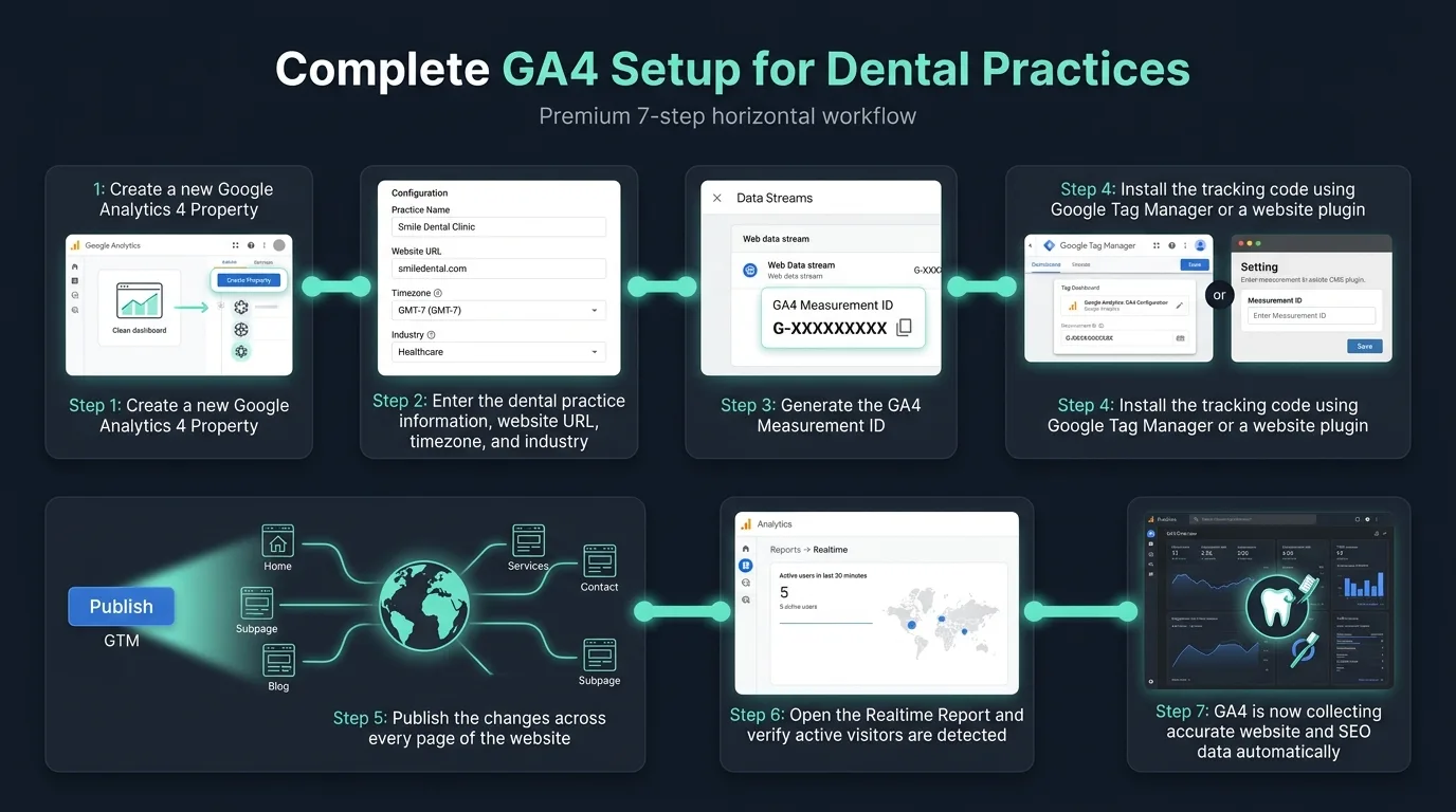 GA4 tag installation via Google Tag Manager