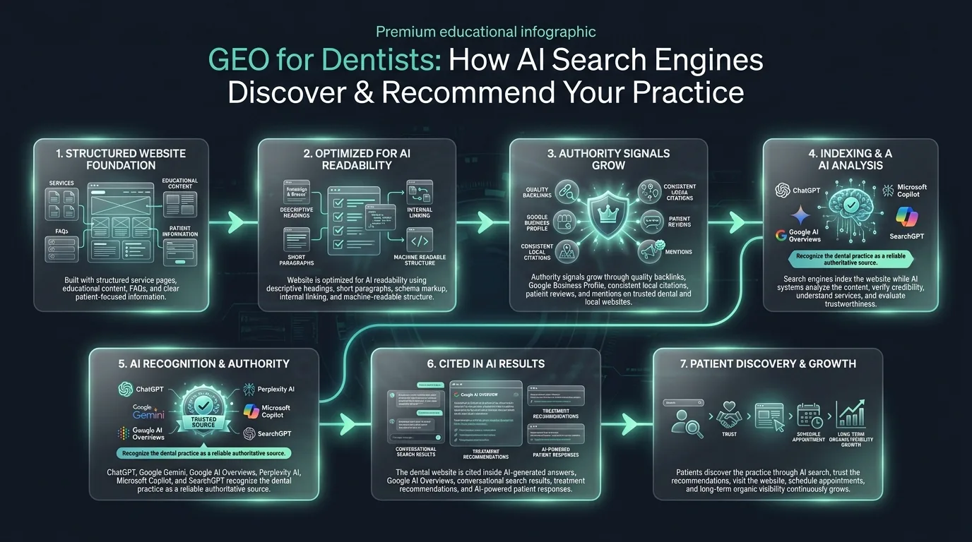 GEO Generative Engine Optimization for Dentists | Future Dental SEO Guide featured hero banner
