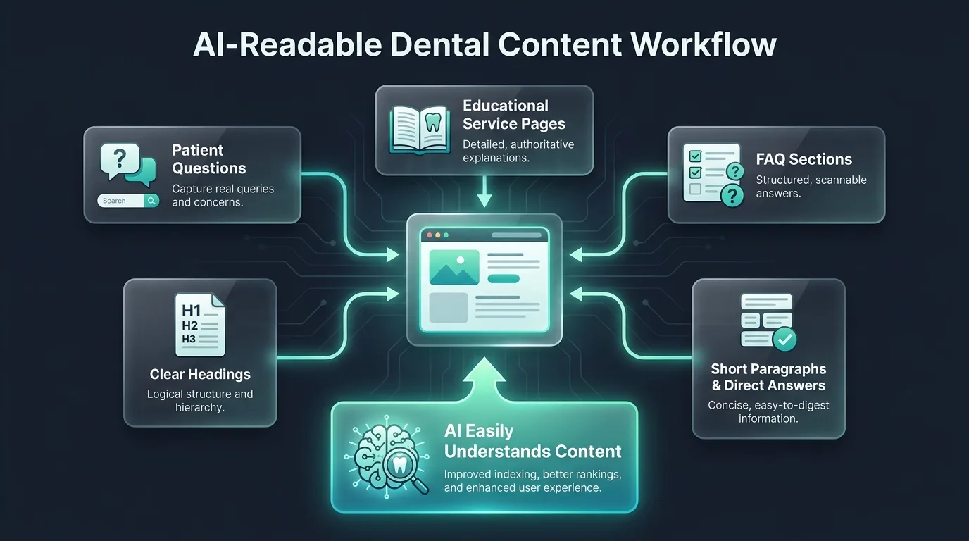 Pillar 1 Content formatting guidelines infographic