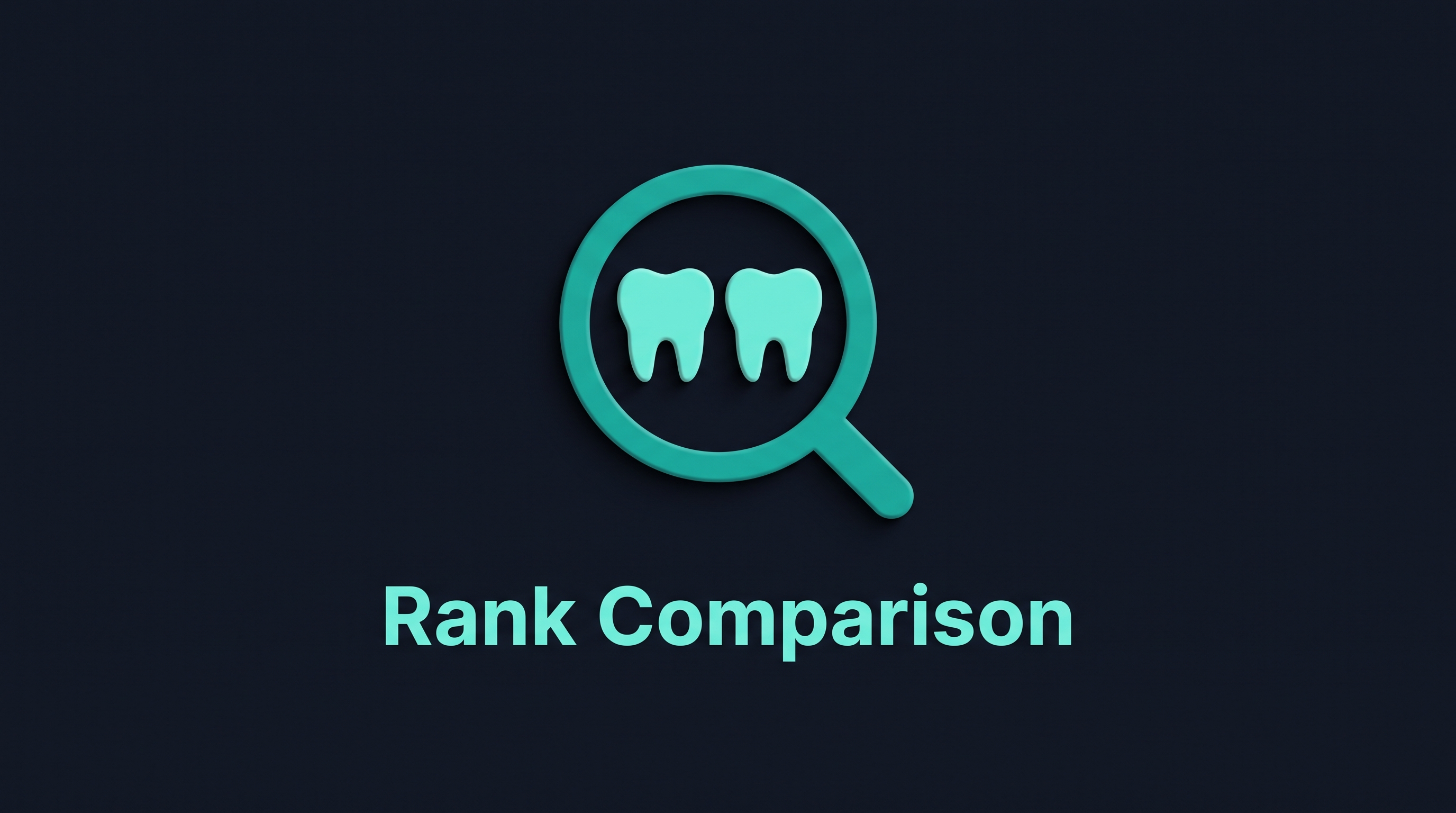Artificial intelligence engines showing dental recommendations