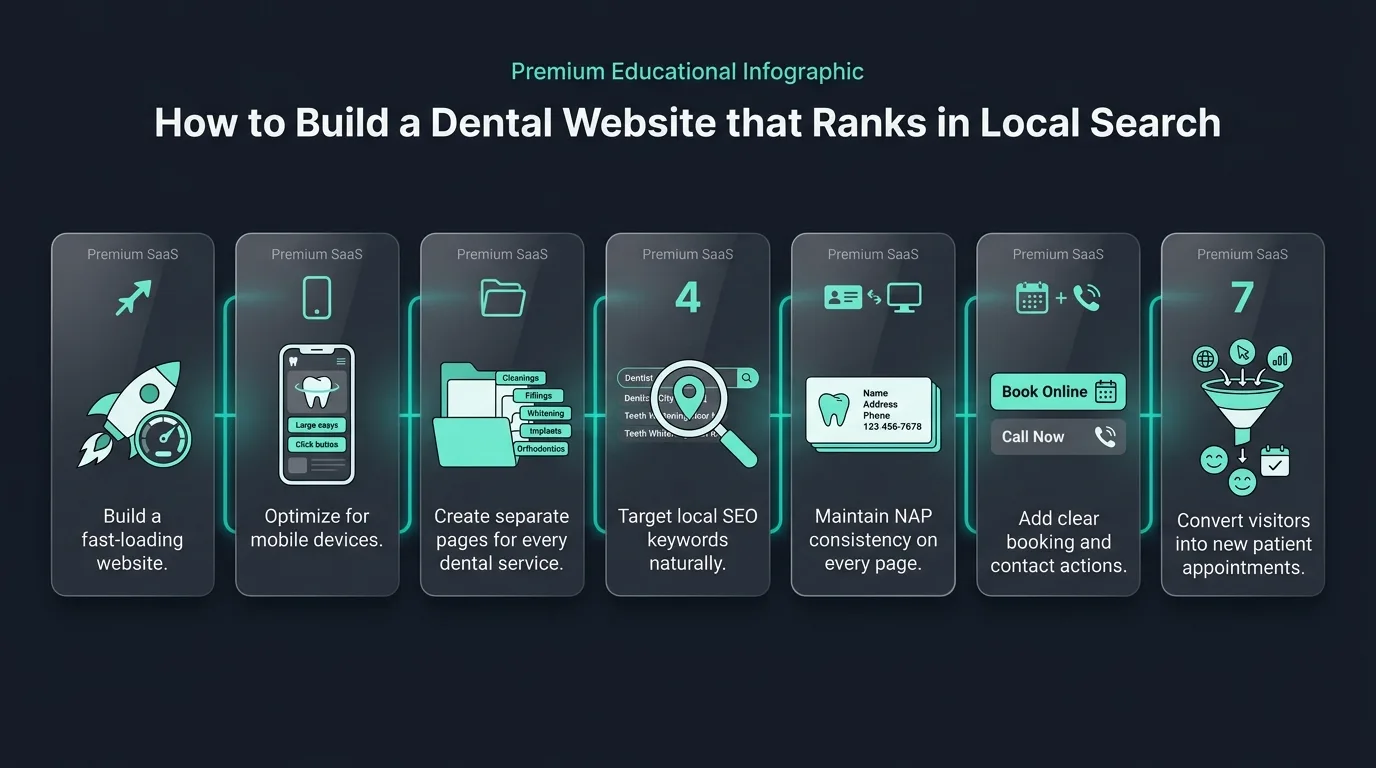 Build Strong Dental Practice Website