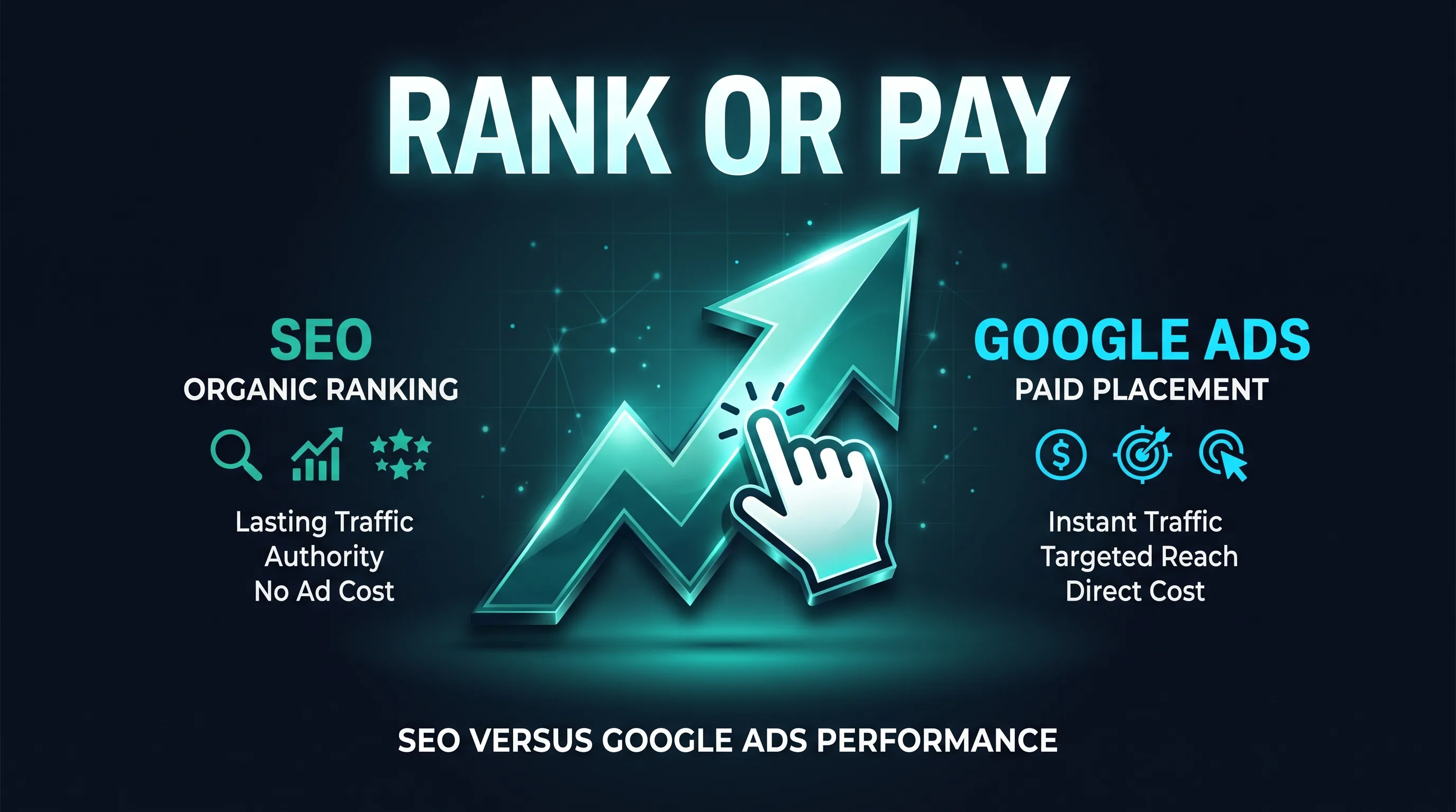 SEO vs Google Ads ROI Comparison